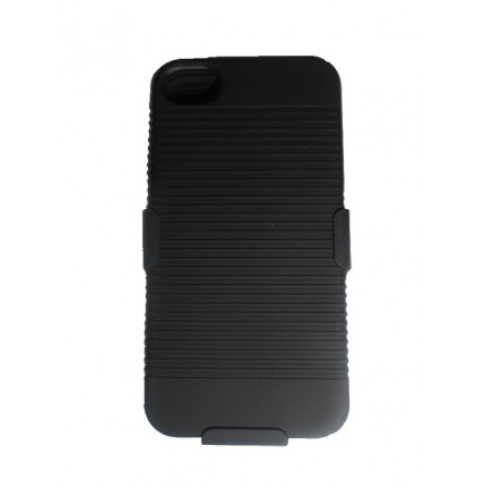 ALCATEL 6040 Clip Combo 3 en 1 Holster + Mica + Paño Limpiador